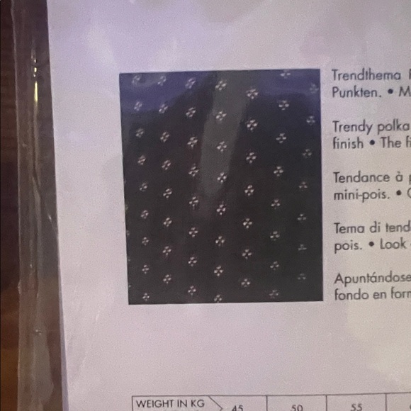 Wolford  Mira Tights - Sapphire Blue - Picture 8 of 9